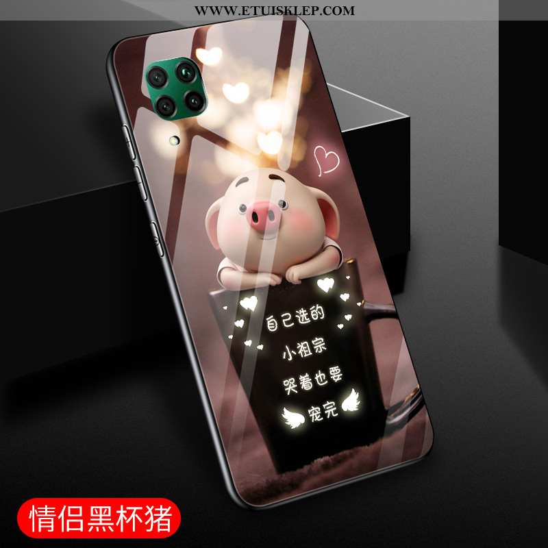 Etui Huawei P40 Lite Ochraniacz Zakochani Futerał Purpurowy Osobowość Kreatywne Tani
