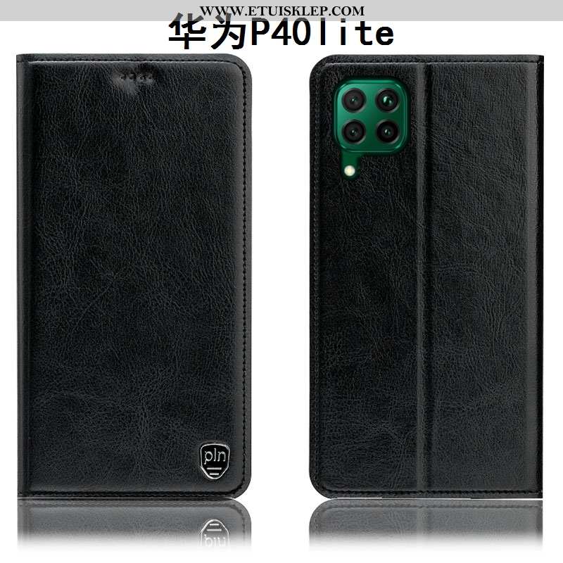 Etui Huawei P40 Lite Wzór Szary Telefon Komórkowy All Inclusive Skórzane Anti-fall Dyskont