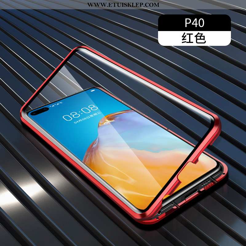 Etui Huawei P40 Ochraniacz Magnetyzm Zielony All Inclusive Trudno Dwustronny Tanie