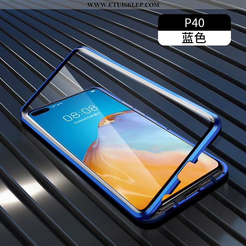 Etui Huawei P40 Ochraniacz Magnetyzm Zielony All Inclusive Trudno Dwustronny Tanie