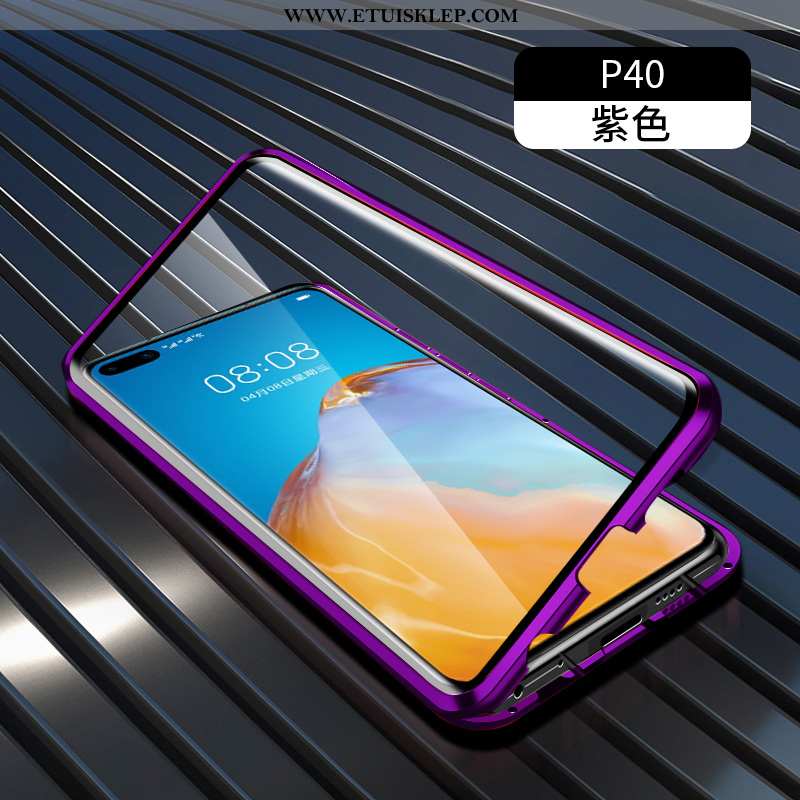 Etui Huawei P40 Ochraniacz Magnetyzm Zielony All Inclusive Trudno Dwustronny Tanie