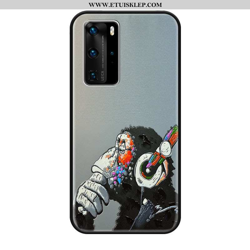 Etui Huawei P40 Pro Silikonowe All Inclusive Anti-fall Wiszące Ozdoby Szkło Zakochani Miękki Na Sprz