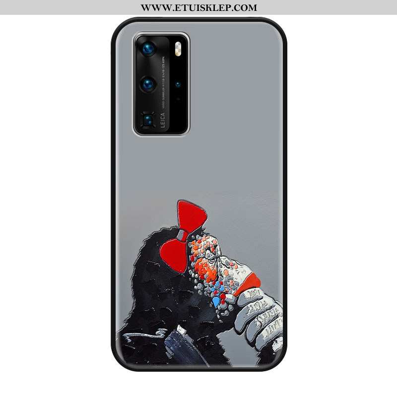 Etui Huawei P40 Pro Silikonowe All Inclusive Anti-fall Wiszące Ozdoby Szkło Zakochani Miękki Na Sprz