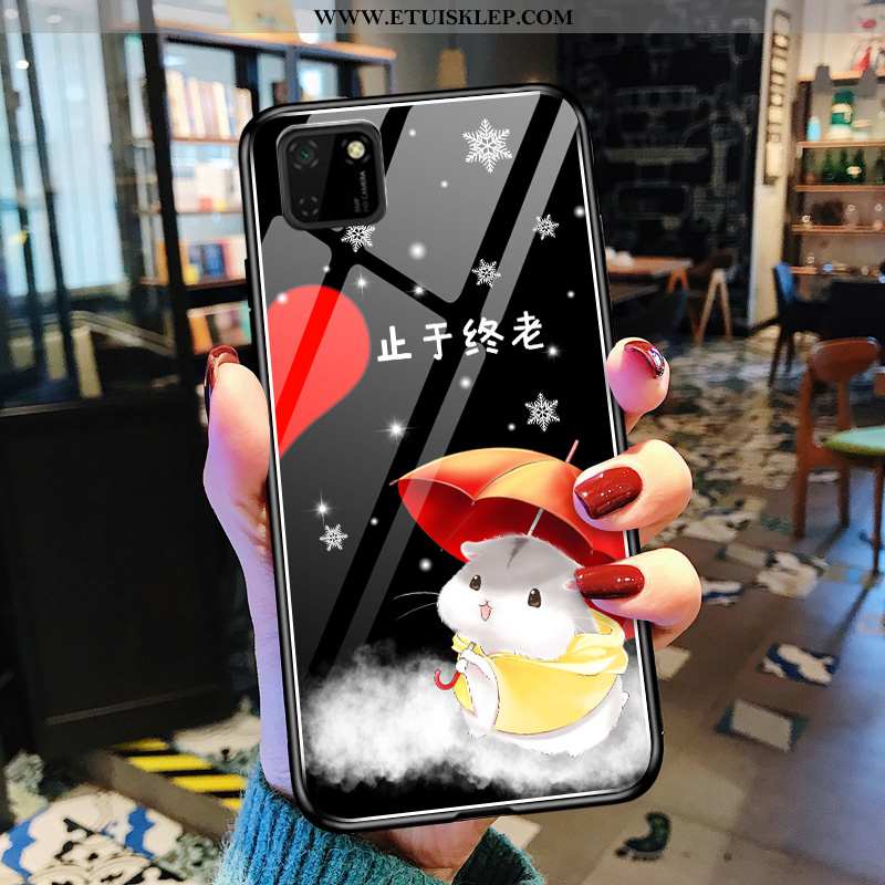 Etui Huawei Y5p Ochraniacz Telefon Komórkowy Zakochani Kreskówka Czarny Miękki Trendy Na Sprzedaż
