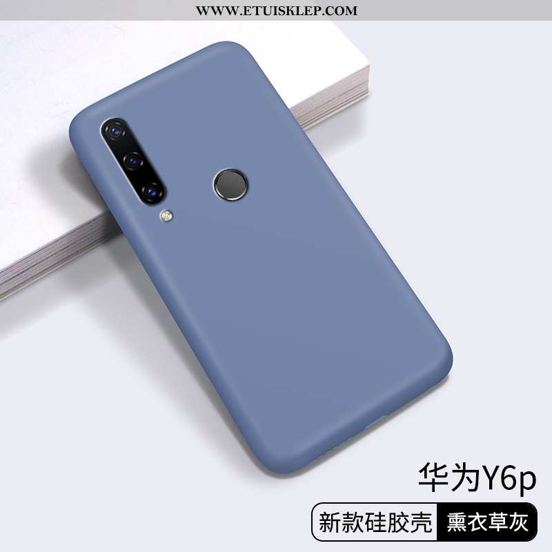 Etui Huawei Y6p Silikonowe Kreatywne Niebieski Osobowość Moda Proste Telefon Komórkowy Sprzedam