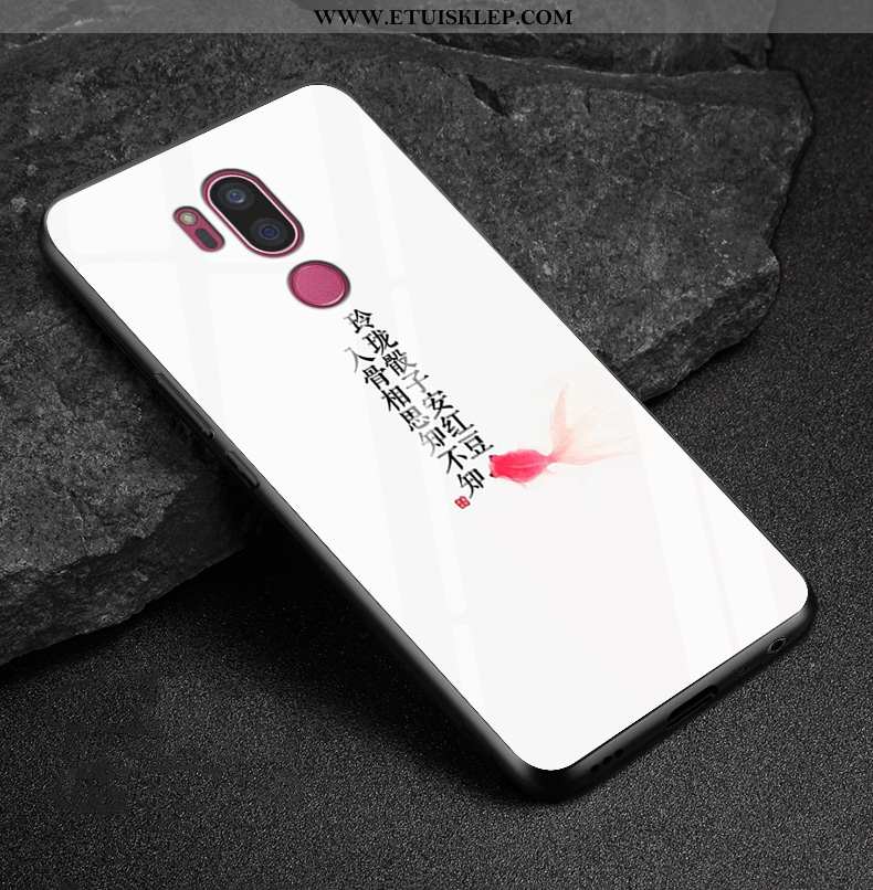 Etui Lg G7 Thinq Osobowość Miękki Chiński Styl Ciemno Niebieski Ochraniacz Futerał Kupię