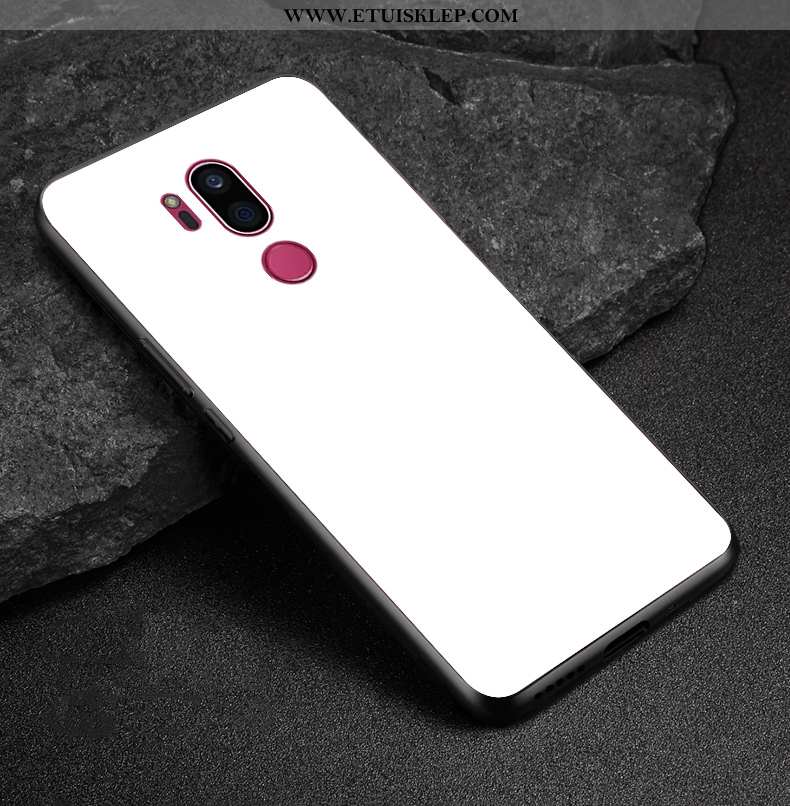 Etui Lg G7 Thinq Szkło Trendy Czerwony Netto Telefon Komórkowy Czerwony Dostosowane Proste Tani