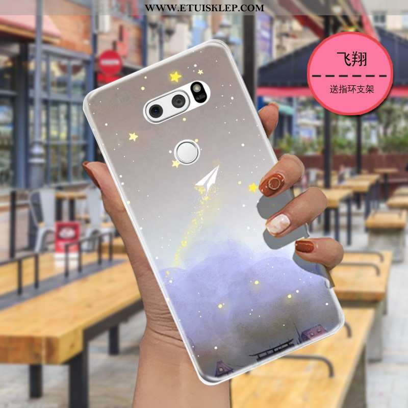 Etui Lg V30 Trendy Przezroczysty Gwiazda Cienkie Kreskówka Ochraniacz Zakochani Na Sprzedaż