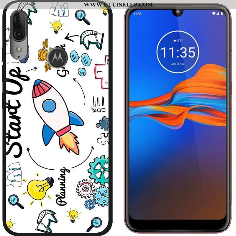 Etui Moto E6 Plus Nubuku Telefon Komórkowy Gorąca Sprzedaż Futerał Płótno Czarny Sprzedam