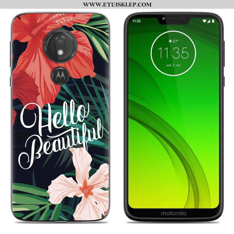 Etui Moto G7 Play Ochraniacz Zielony Kolor Anti-fall Futerał Miękki Kupię