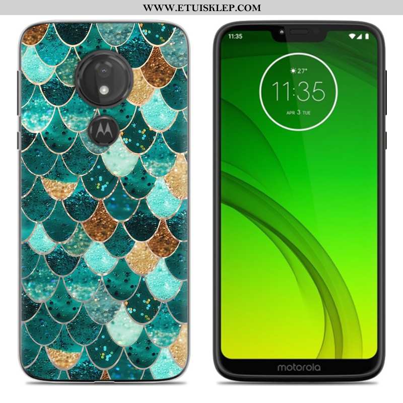 Etui Moto G7 Play Ochraniacz Zielony Kolor Anti-fall Futerał Miękki Kupię