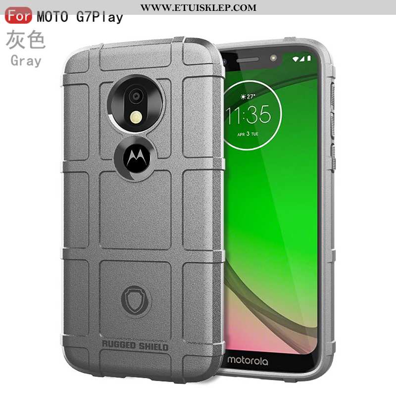 Etui Moto G7 Play Trendy Czarny Osobowość Anti-fall Ochraniacz Gwiazda Kreatywne Sklep