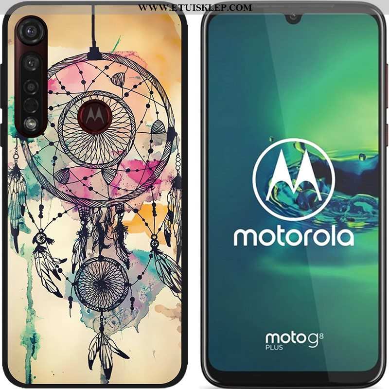 Etui Moto G8 Plus Nubuku Kolor Czarny Miękki Pu Gorąca Sprzedaż Niebieski Tani