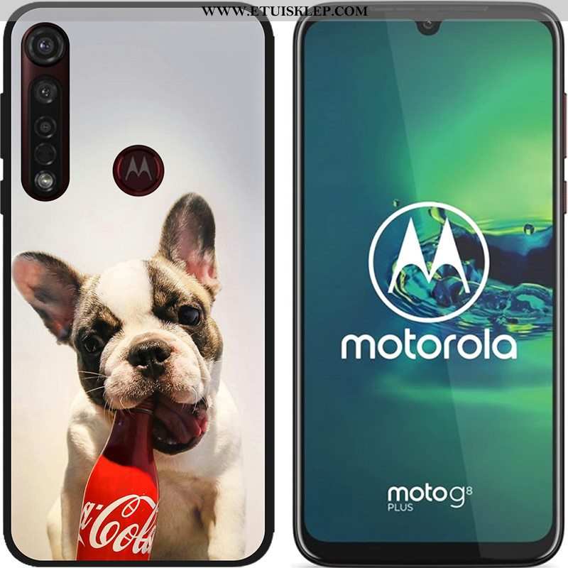 Etui Moto G8 Plus Nubuku Kolor Czarny Miękki Pu Gorąca Sprzedaż Niebieski Tani