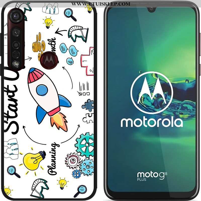 Etui Moto G8 Plus Nubuku Kolor Czarny Miękki Pu Gorąca Sprzedaż Niebieski Tani