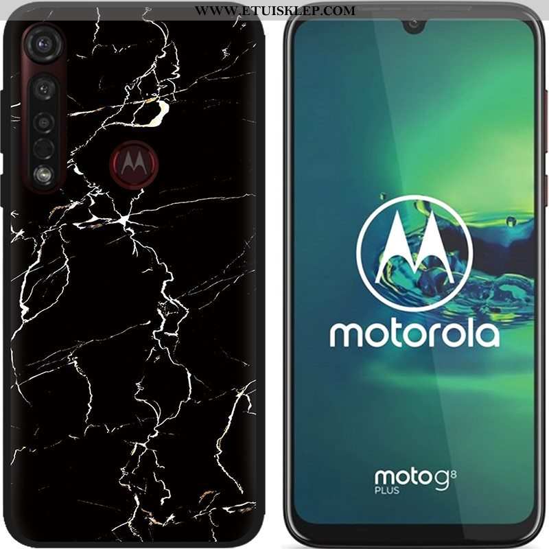 Etui Moto G8 Plus Nubuku Kolor Czarny Miękki Pu Gorąca Sprzedaż Niebieski Tani