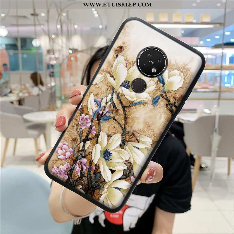 Etui Nokia 7.2 Silikonowe Trendy Chiński Styl All Inclusive Anti-fall Futerał Sklep