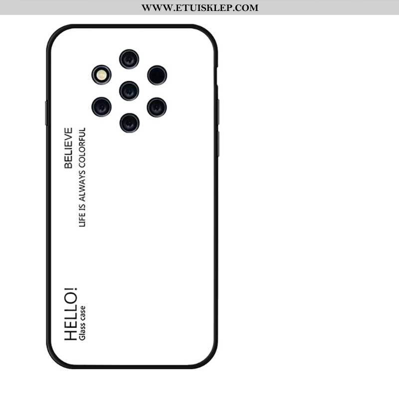 Etui Nokia 9 Pureview Ochraniacz Anti-fall Trendy Purpurowy Telefon Komórkowy Gradient Kup