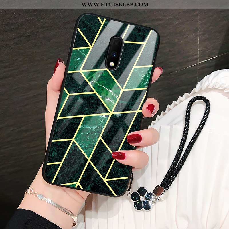 Etui Oneplus 7 Cienkie Zielony All Inclusive Trendy Duży Osobowość Ochraniacz Na Sprzedaż