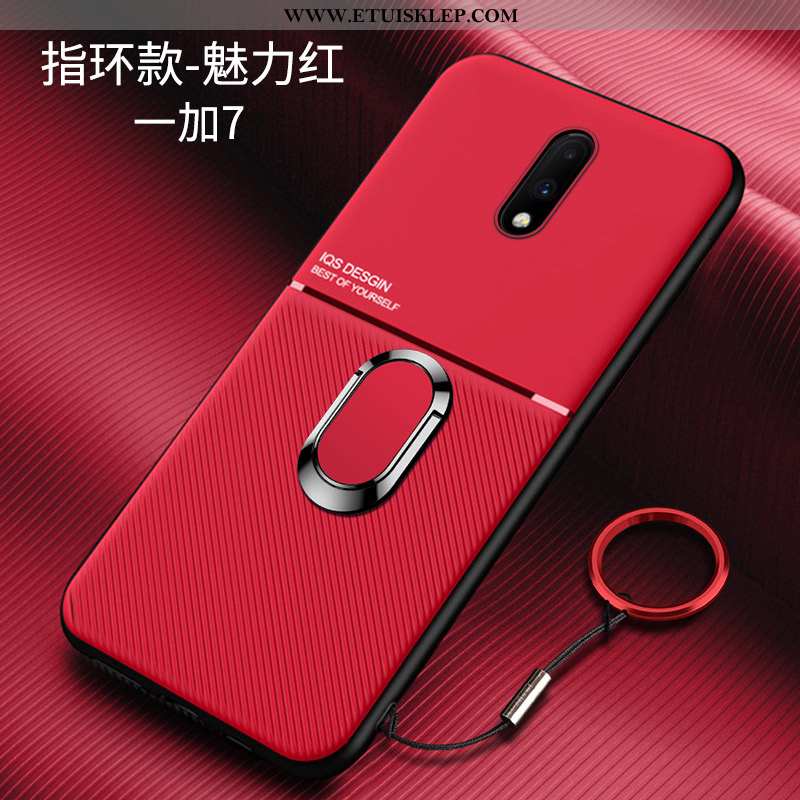 Etui Oneplus 7 Miękki Super Futerał Anti-fall Telefon Komórkowy Czerwony Netto Kup