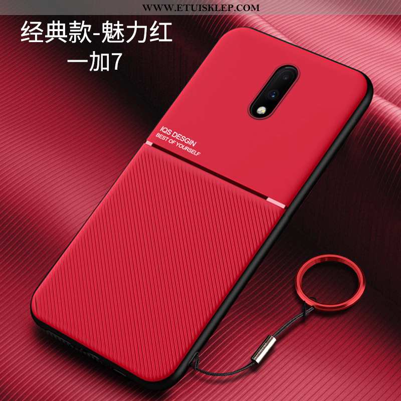 Etui Oneplus 7 Miękki Super Futerał Anti-fall Telefon Komórkowy Czerwony Netto Kup