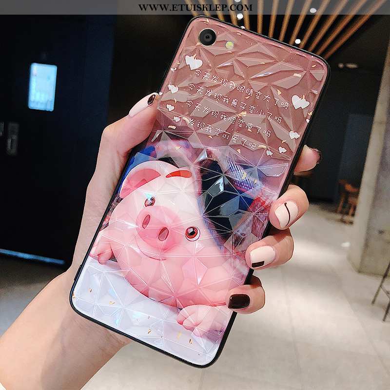 Etui Oppo A3 Filmy Kreskówka Czarny Trendy Szkło Hartowane Futerał Kup