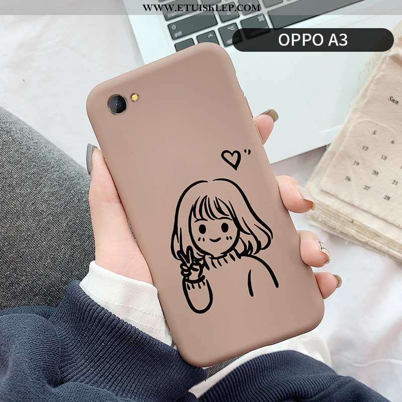 Etui Oppo A3 Ochraniacz Anti-fall Szary Trendy Futerał Telefon Komórkowy Sprzedam