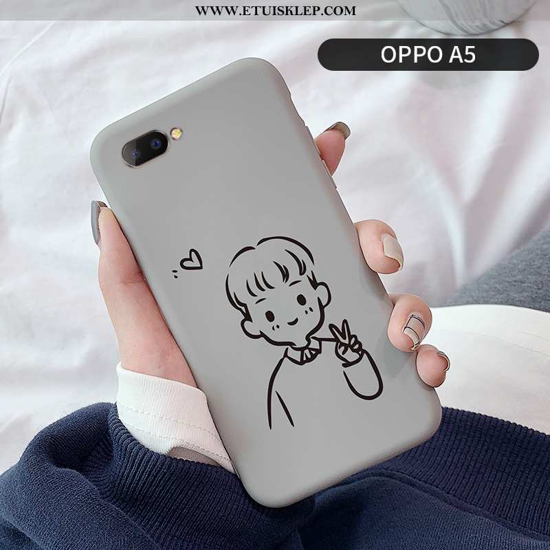 Etui Oppo A3 Ochraniacz Anti-fall Szary Trendy Futerał Telefon Komórkowy Sprzedam