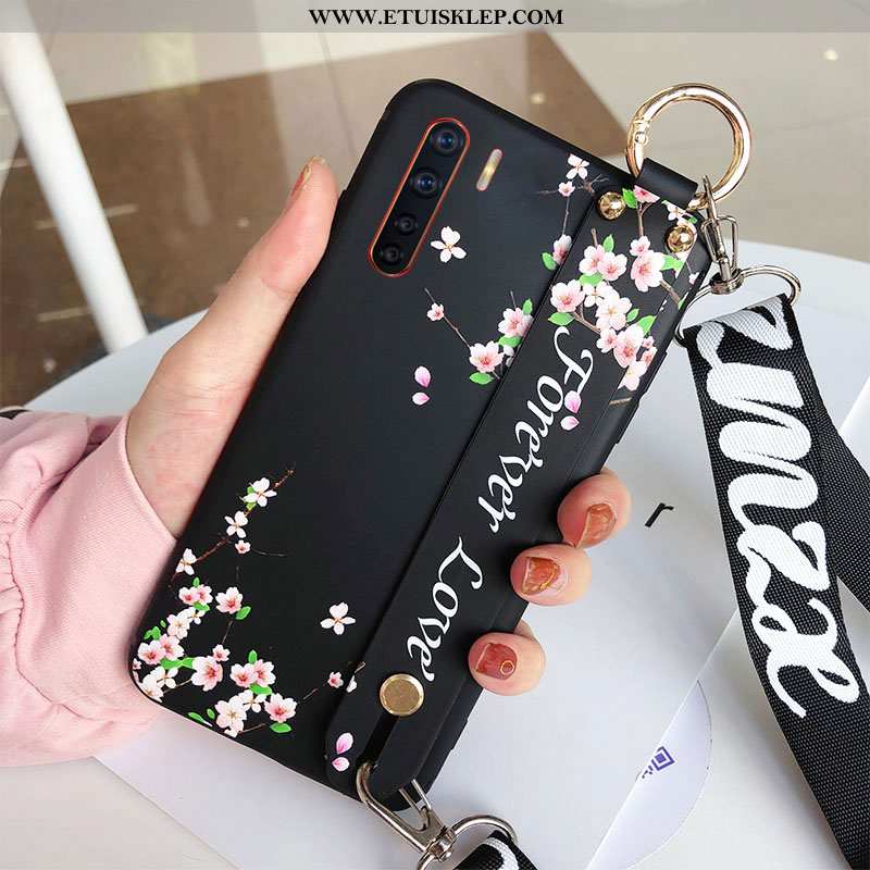 Etui Oppo A91 Silikonowe Moda Różowe Kreatywne Miękki Świeży Sakura Tani