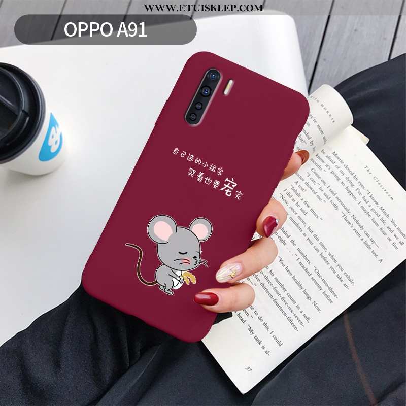 Etui Oppo A91 Silikonowe Proste Piękny Świeży Osobowość Super Cienkie Online