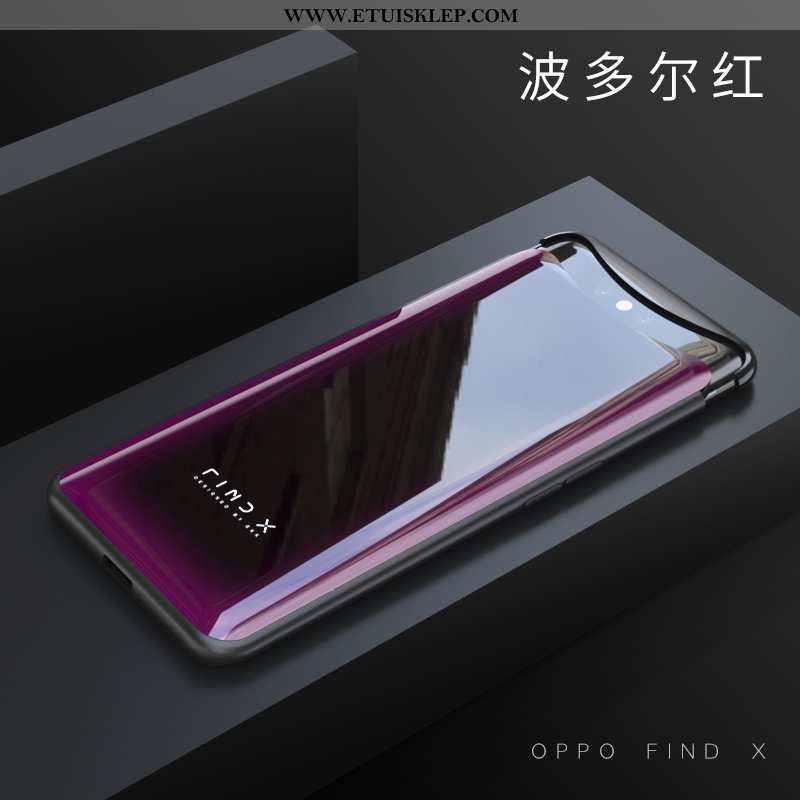 Etui Oppo Find X Nubuku Anti-fall Telefon Komórkowy Trudno Futerał Przezroczysty Tanie