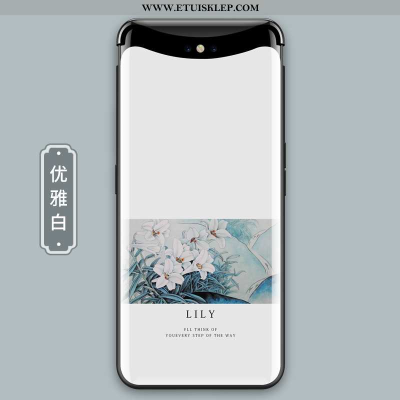 Etui Oppo Find X Super Telefon Komórkowy Osobowość Ochraniacz Trendy Kreatywne Szkło Tanie