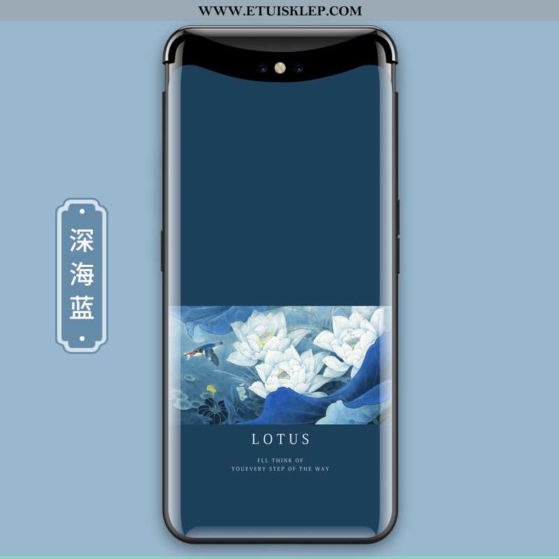 Etui Oppo Find X Super Telefon Komórkowy Osobowość Ochraniacz Trendy Kreatywne Szkło Tanie