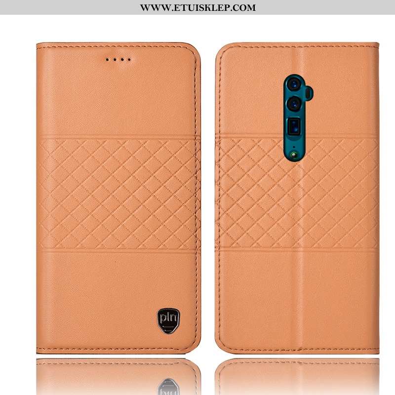 Etui Oppo Reno 10x Zoom Ochraniacz Telefon Komórkowy All Inclusive Anti-fall Żółty Futerał Tanie