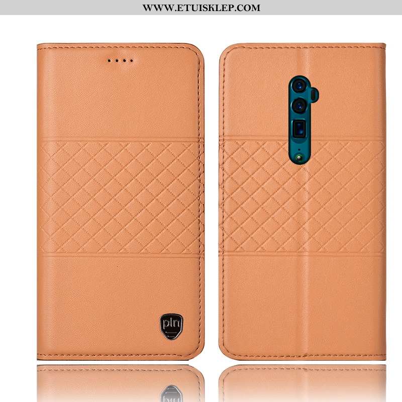 Etui Oppo Reno 10x Zoom Ochraniacz Telefon Komórkowy All Inclusive Anti-fall Żółty Futerał Tanie