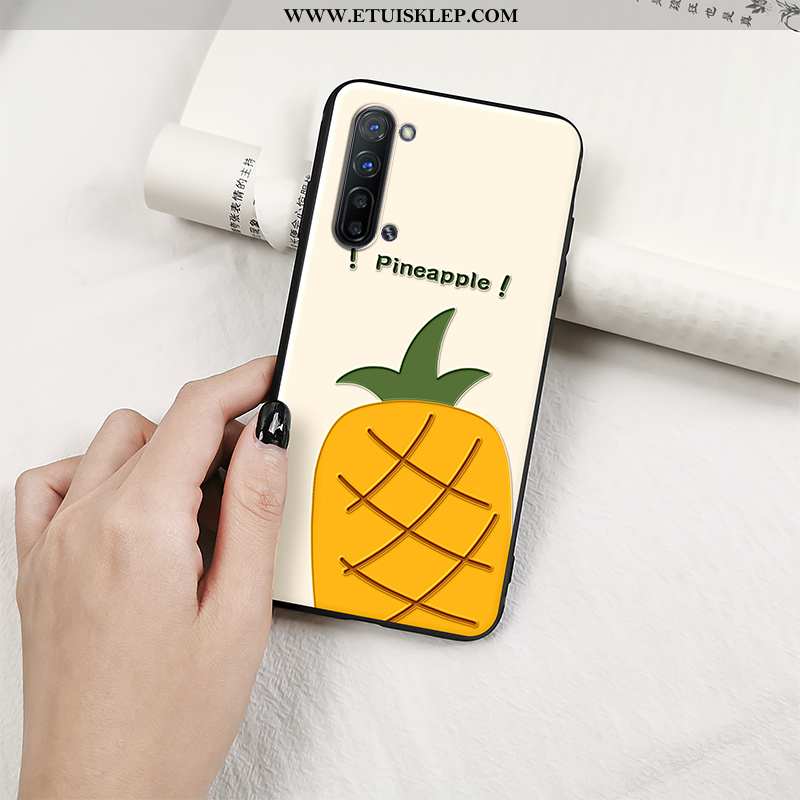 Etui Oppo Reno 3 Ochraniacz Żółty Trendy Futerał Truskawka All Inclusive Piękny Online