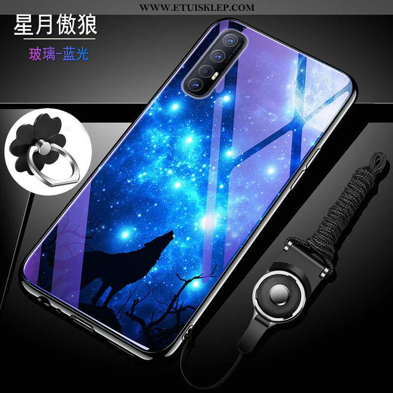 Etui Oppo Reno 3 Pro Miękki Moda Ochraniacz Telefon Komórkowy Czerwony Netto Anti-fall Oferta