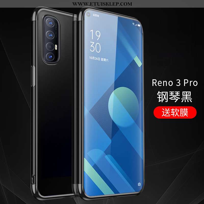 Etui Oppo Reno 3 Pro Przezroczysty Futerał All Inclusive Telefon Komórkowy Niebieski Anti-fall Tanie