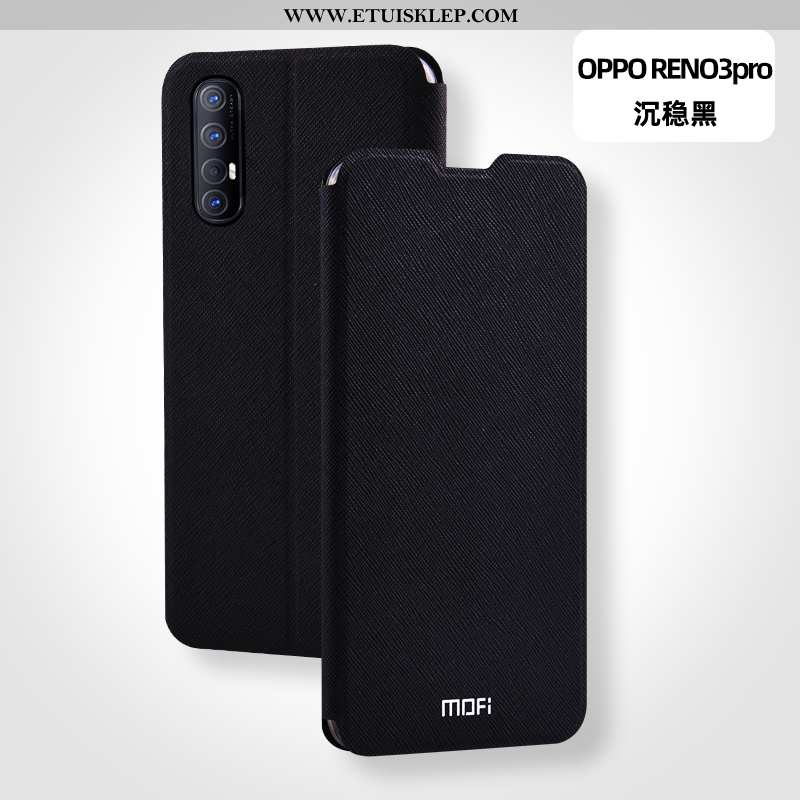 Etui Oppo Reno 3 Pro Silikonowe Różowe Futerał Klapa Anti-fall All Inclusive Online