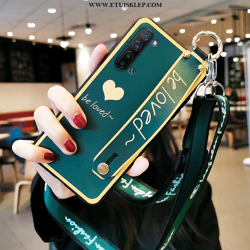 Etui Oppo Reno 3 Trendy Futerał Jasny Wiszące Ozdoby Zielony Telefon Komórkowy Wiatr Tani