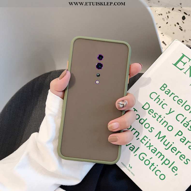 Etui Oppo Reno Z Nubuku Czerwony Anti-fall Ochraniacz Futerał Telefon Komórkowy Miękki Tanie