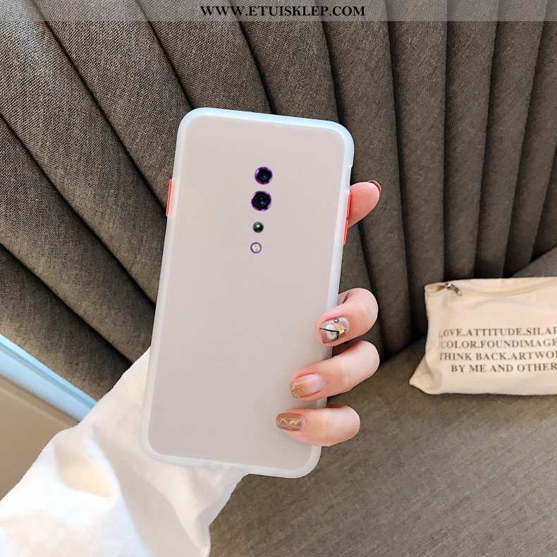 Etui Oppo Reno Z Nubuku Czerwony Anti-fall Ochraniacz Futerał Telefon Komórkowy Miękki Tanie