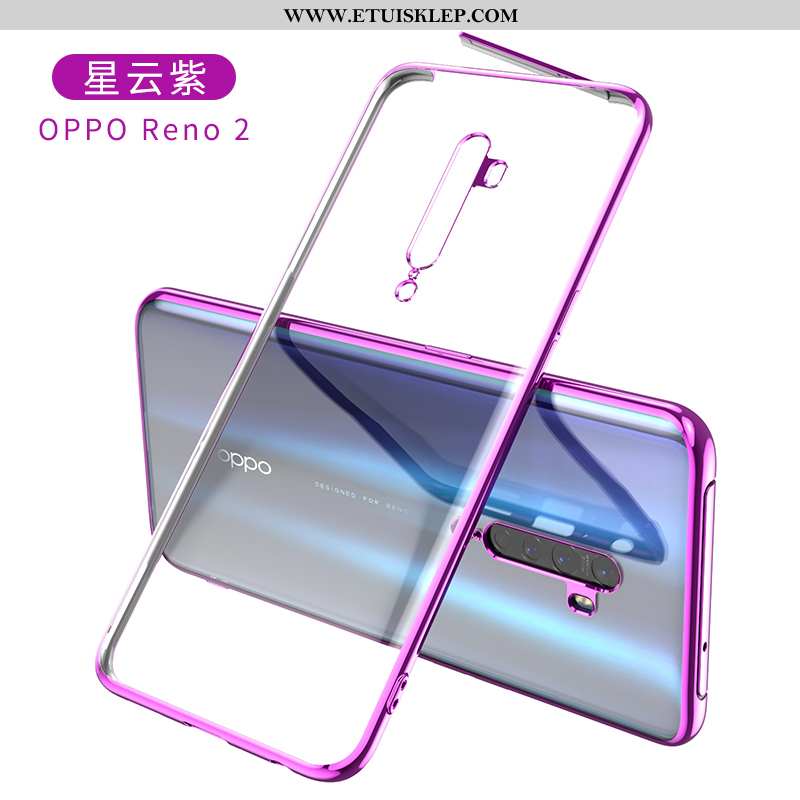 Etui Oppo Reno2 Ochraniacz Futerał Purpurowy Telefon Komórkowy Trendy Europa Sklep