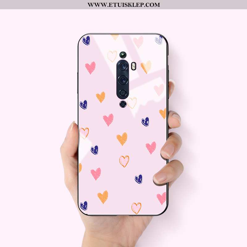 Etui Oppo Reno2 Z Kreatywne Super Miłość Czerwony Netto Futerał Trudno Różowe Sklep