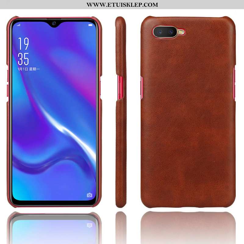 Etui Oppo Rx17 Neo Trendy Jakość Futerał Brązowy Telefon Komórkowy Skóra Sklep