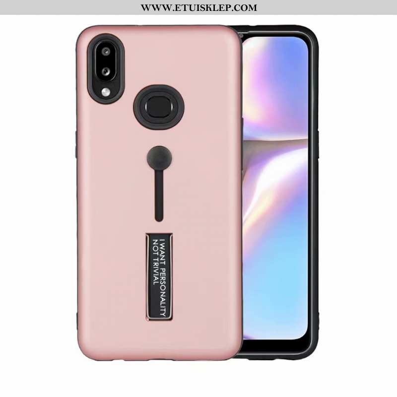 Etui Samsung Galaxy A10s Kreatywne Ring All Inclusive Zakochani Czerwony Netto Wspornik Ochraniacz O