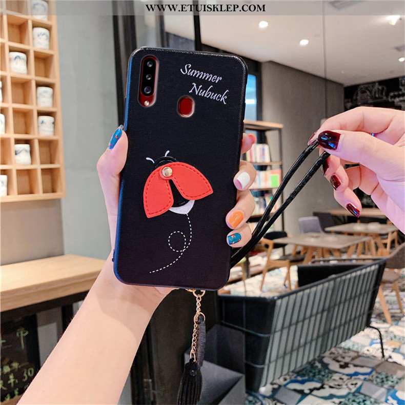 Etui Samsung Galaxy A20s Trendy Silikonowe Mały Gwiazda Kreatywne Anti-fall Tani