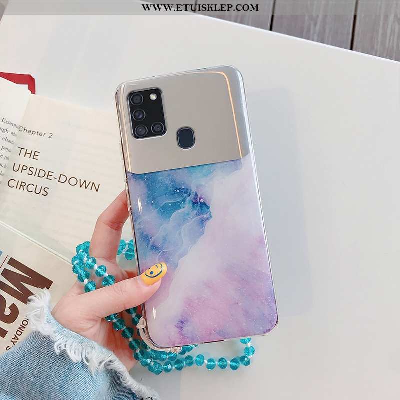 Etui Samsung Galaxy A21s Ochraniacz Gwiazda Futerał Telefon Komórkowy Duży Szary All Inclusive Kupię