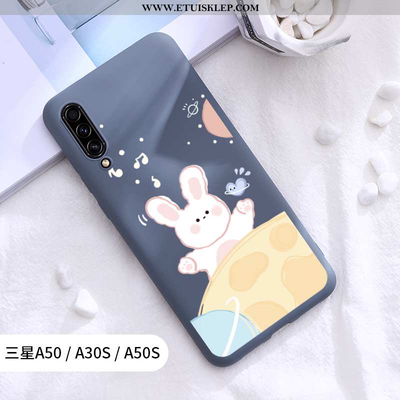 Etui Samsung Galaxy A30s Silikonowe Czerwony Netto Królik Trendy Nubuku Piękny Gwiazda Tani