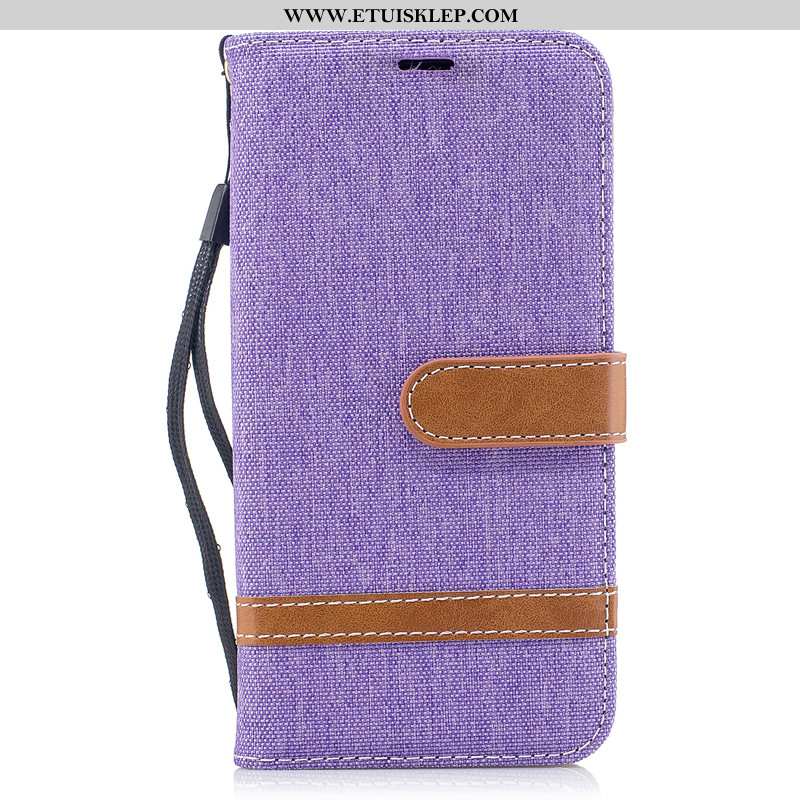 Etui Samsung Galaxy A30s Trendy Futerał Nowy Gwiazda Karta Denim Ciemno Niebieski Tanie